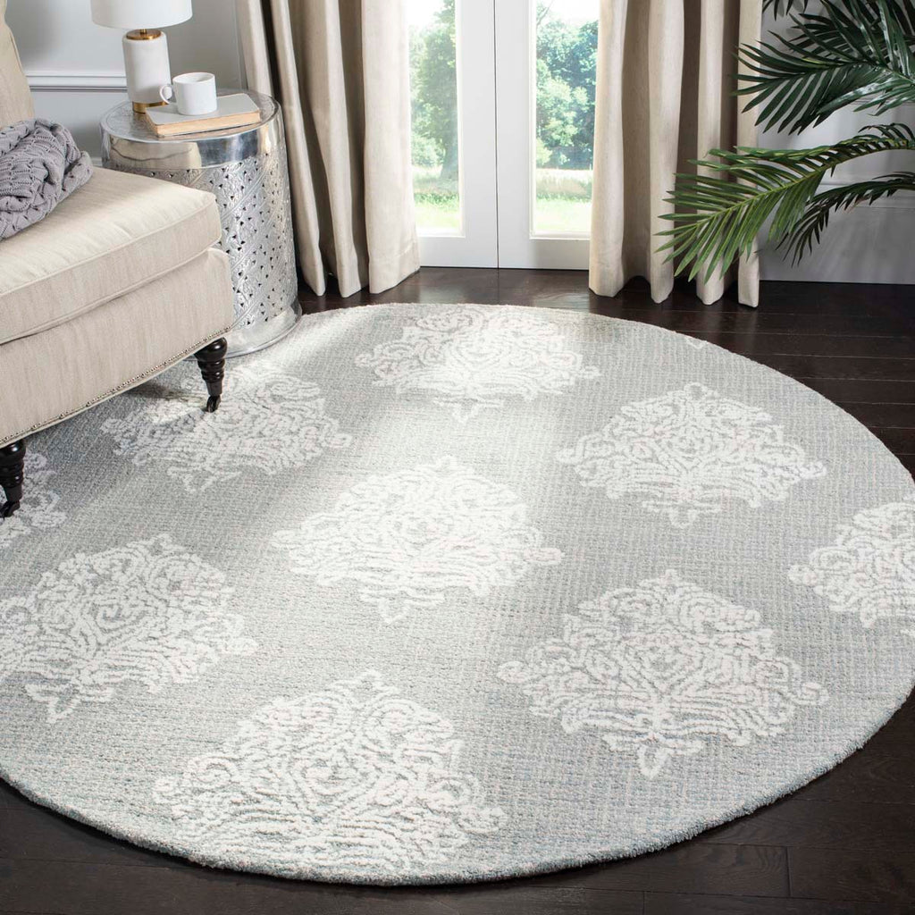 Safavieh Abstract Rug Collection ABT523B - Aqua / Ivory