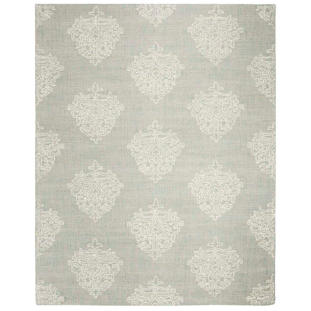 Safavieh Abstract Rug Collection ABT523B - Aqua / Ivory