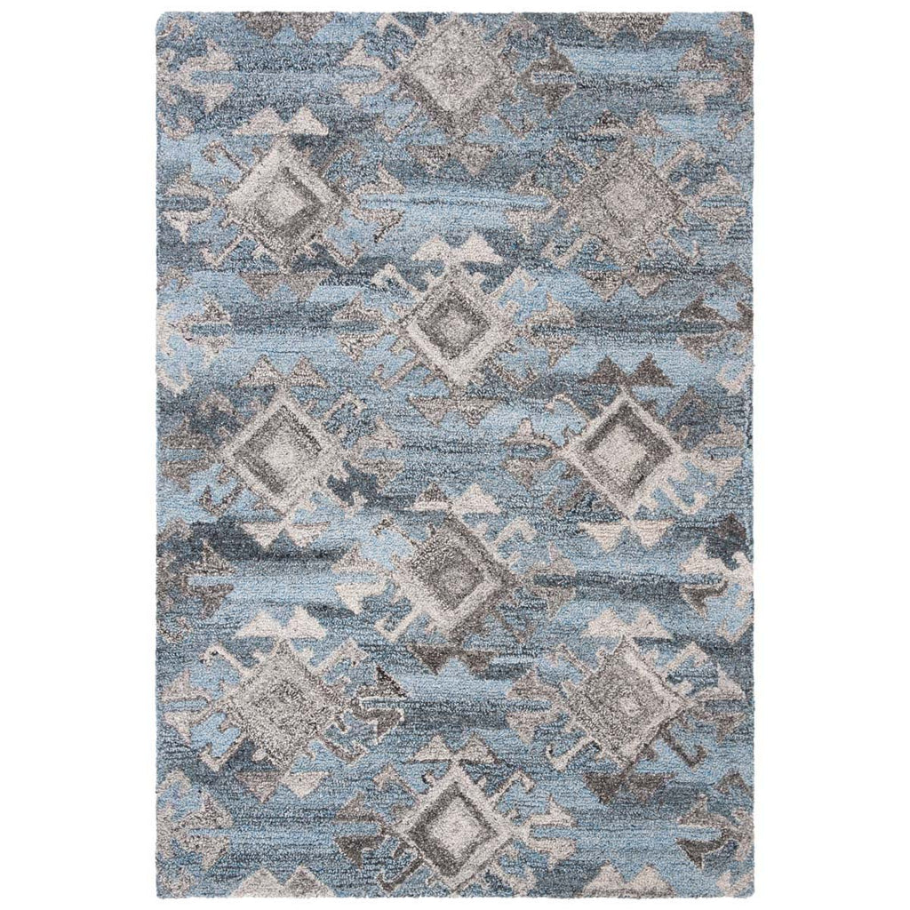 Safavieh Abstract Rug Collection ABT613F - Grey / Black