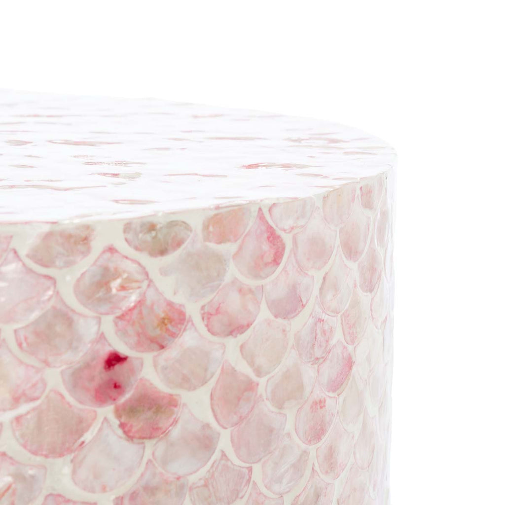 Safavieh Emberlyn Round Accent Table - Dark Pink