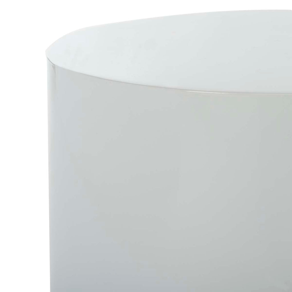 Safavieh Angelo Round Side Table - White/Gold