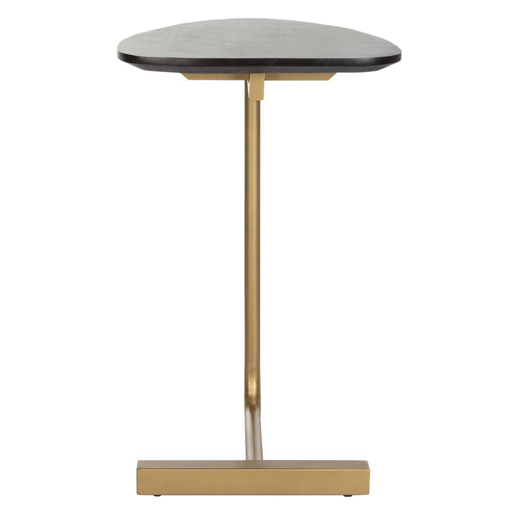 Safavieh Kaiya C-Table - Black/Gold