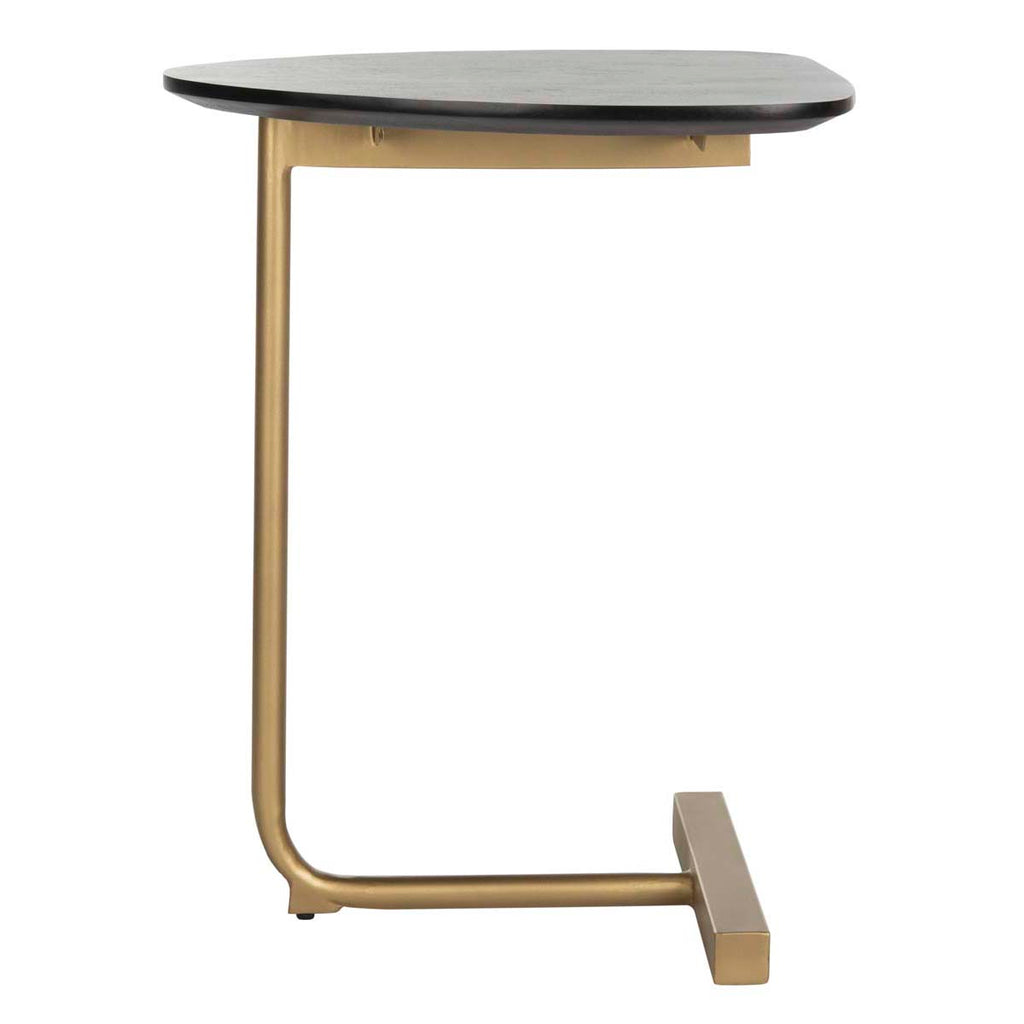 Safavieh Kaiya C-Table - Black/Gold