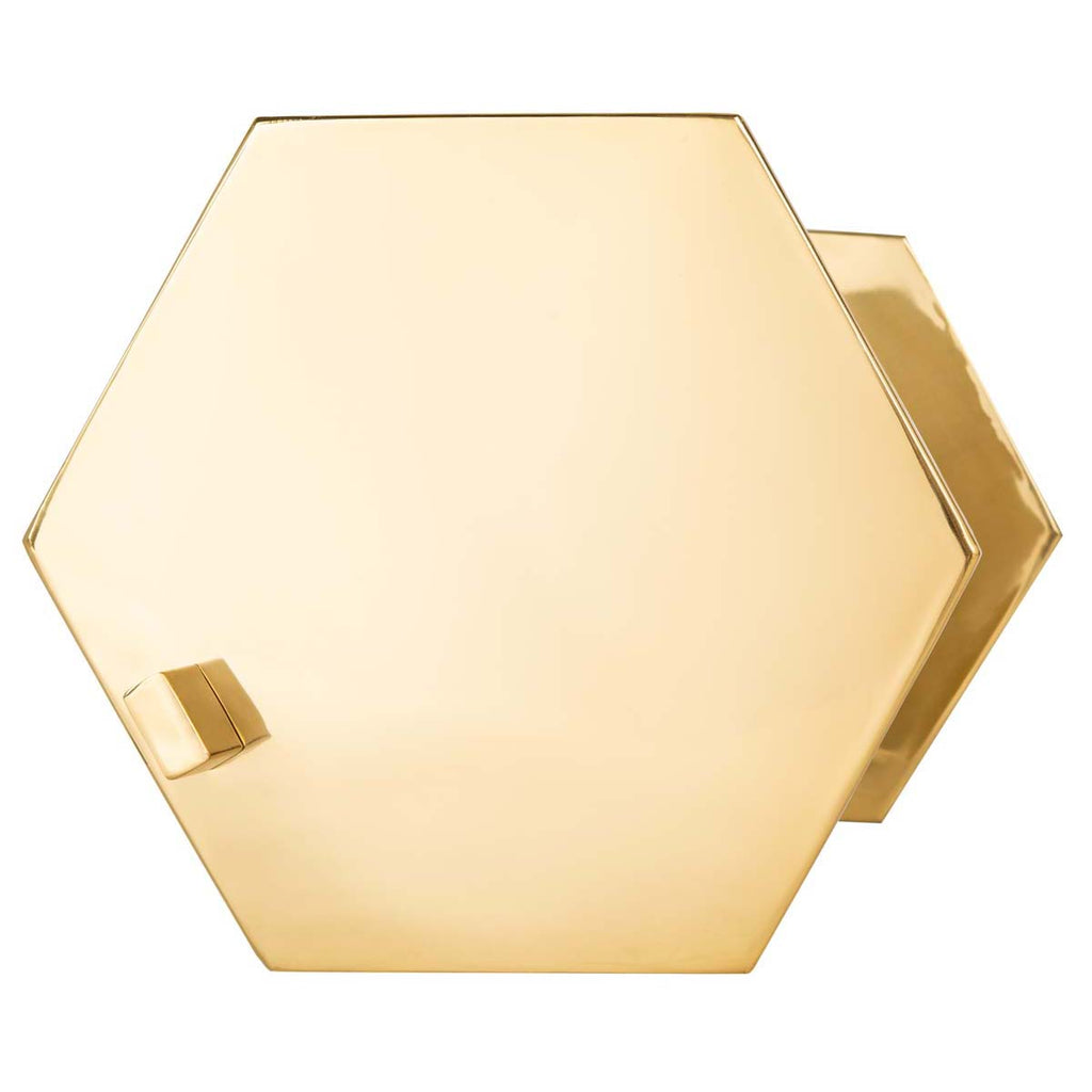 Safavieh Aurea Hexagon C Table - Gold