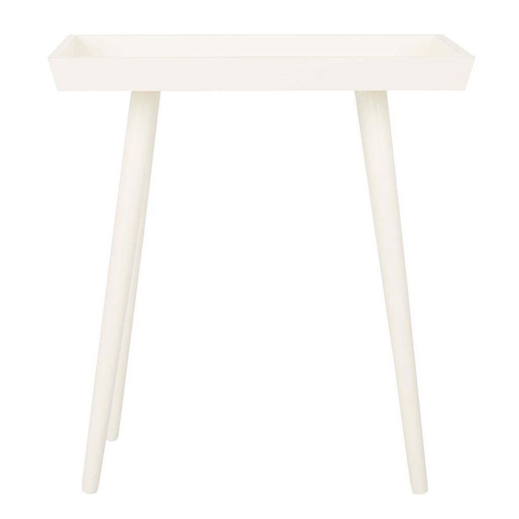 Nonie Tray Accent Table | Safavieh - ACC5701 - Antique White