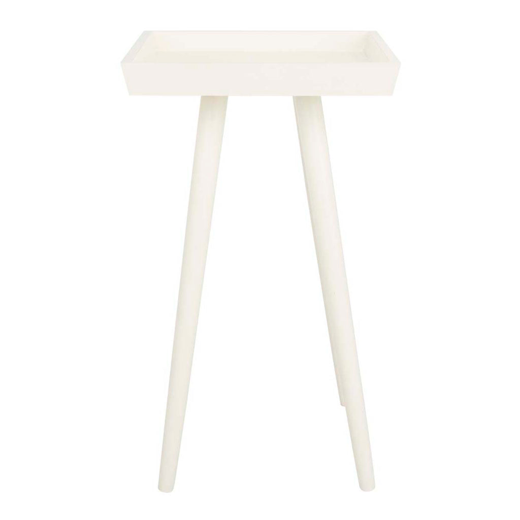 Nonie Tray Accent Table | Safavieh - ACC5701 - Antique White