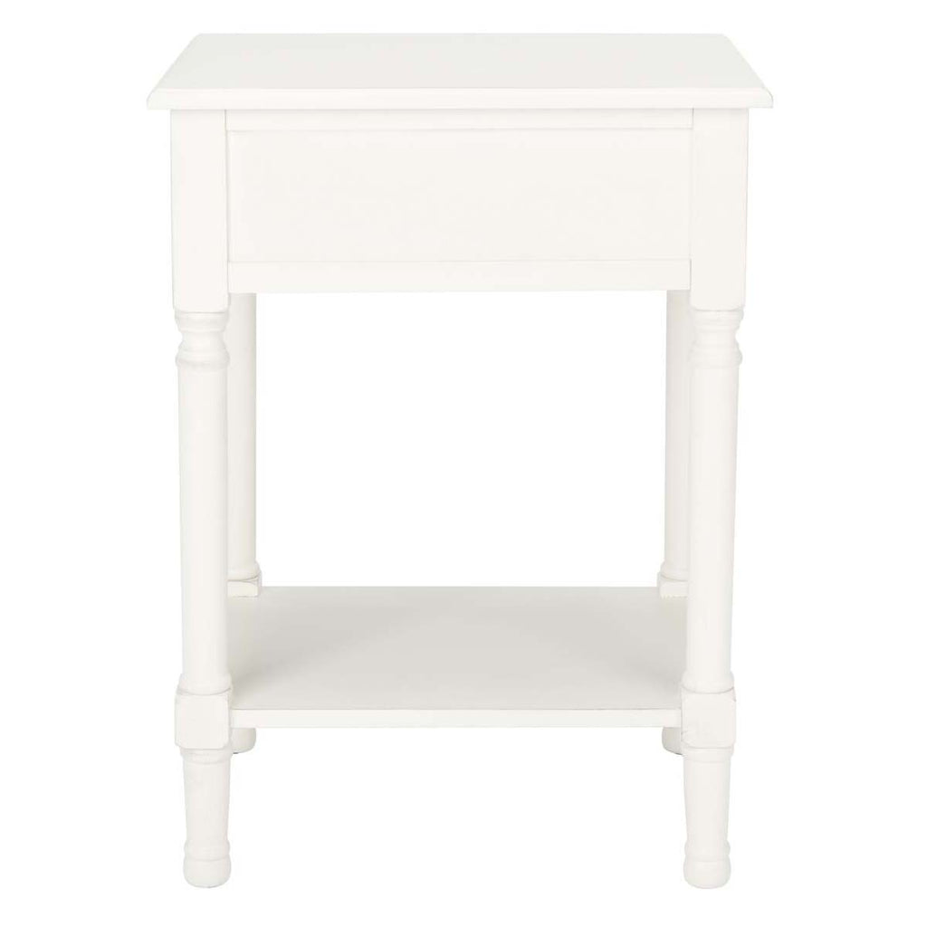 Safavieh Whitney 1 Drawer Accent Table - White