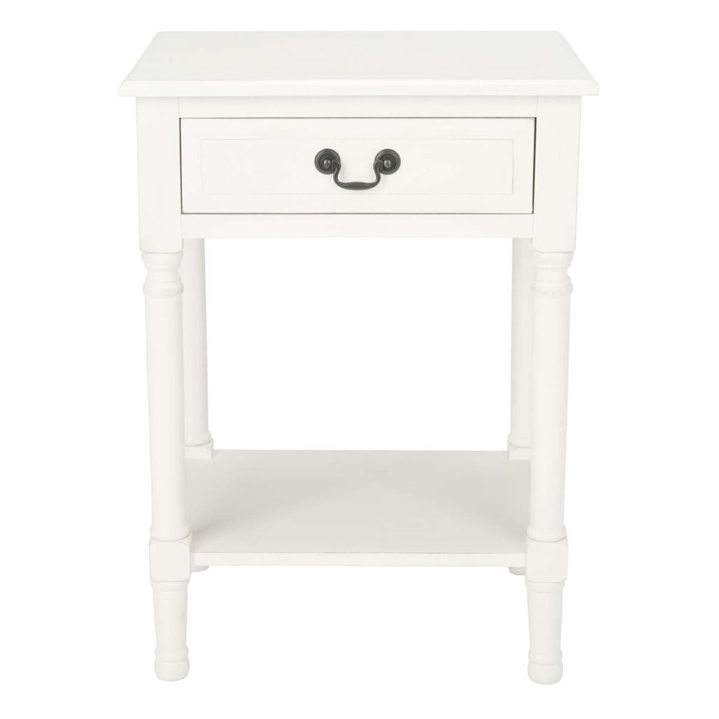 Safavieh Whitney 1 Drawer Accent Table - White