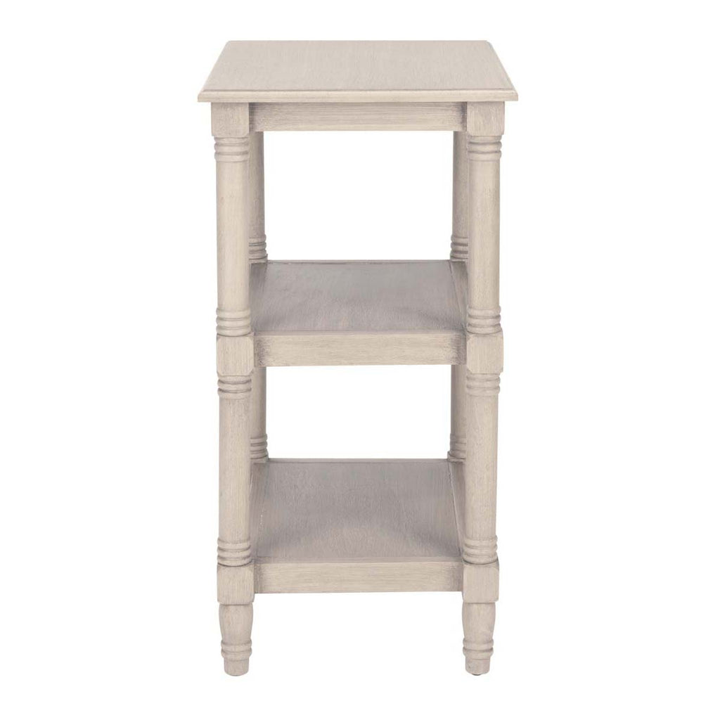 Safavieh Cassie 3 Shelf Accent Table-Greige