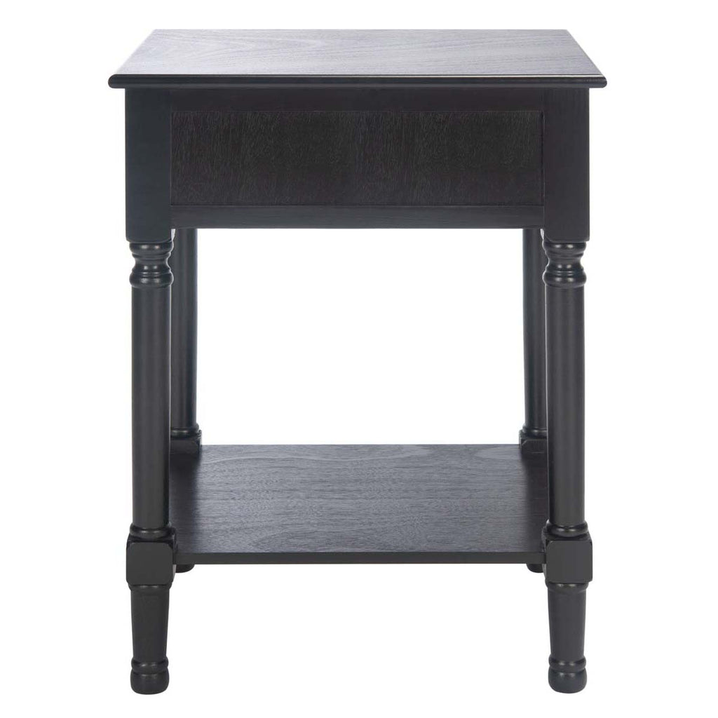 Safavieh Ha's 1Drw Accent Table -Black