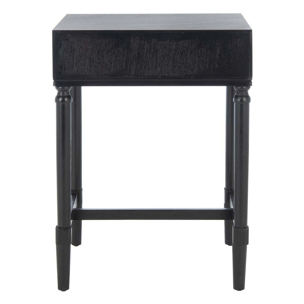 Safavieh Estella 1Drw Accent Table - Black