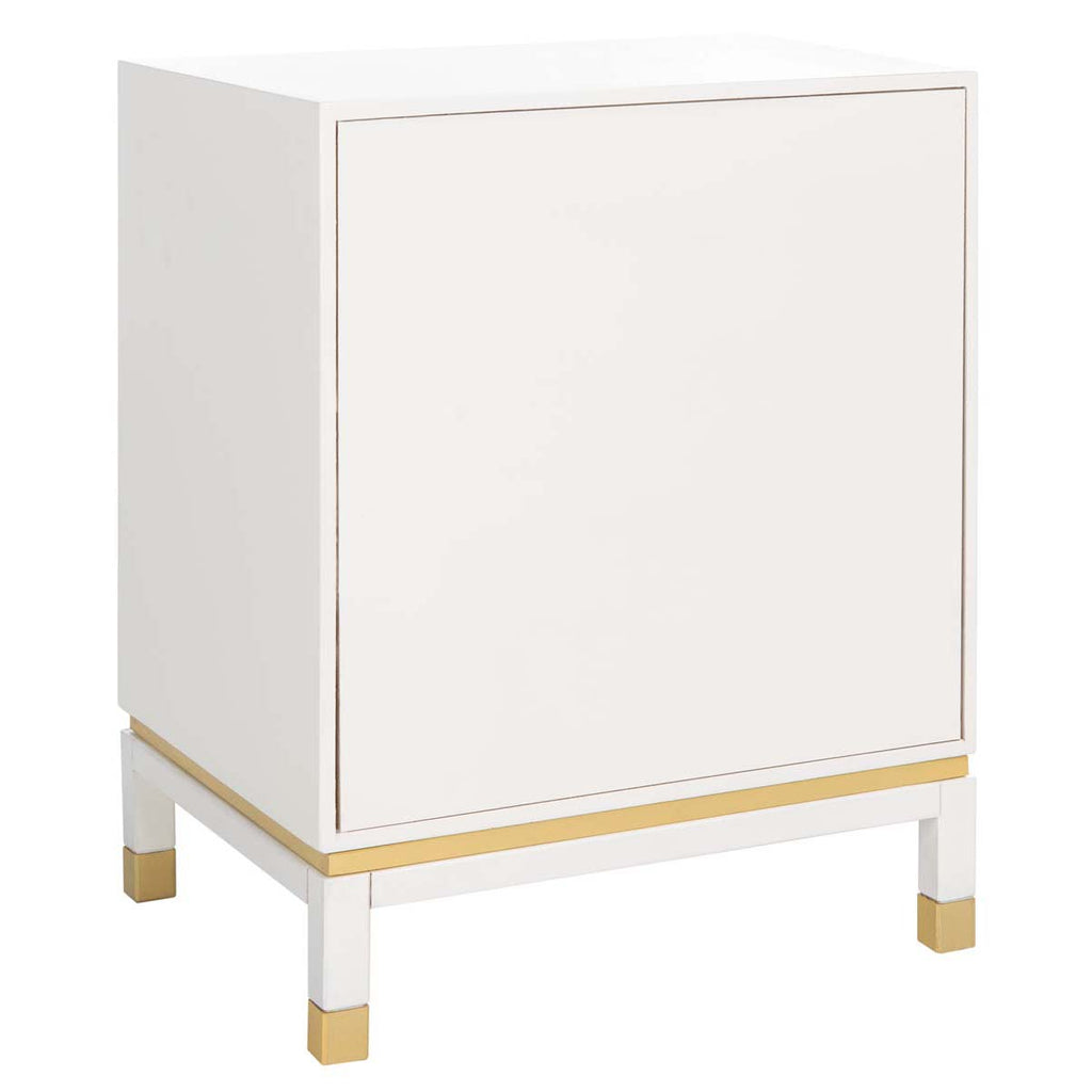 Safavieh Baskin 3 Drawer Accent Table - White