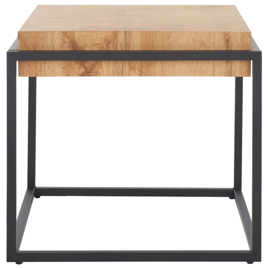 Safavieh Edgefield End Table - Natural / Black