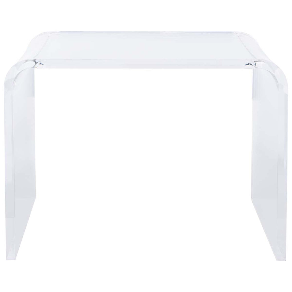 Safavieh Upton Acrylic Side Table  - Clear