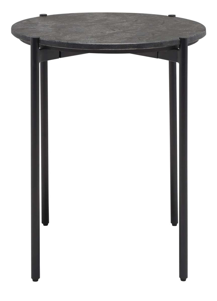 Safavieh Pratt Round Side Table - Black