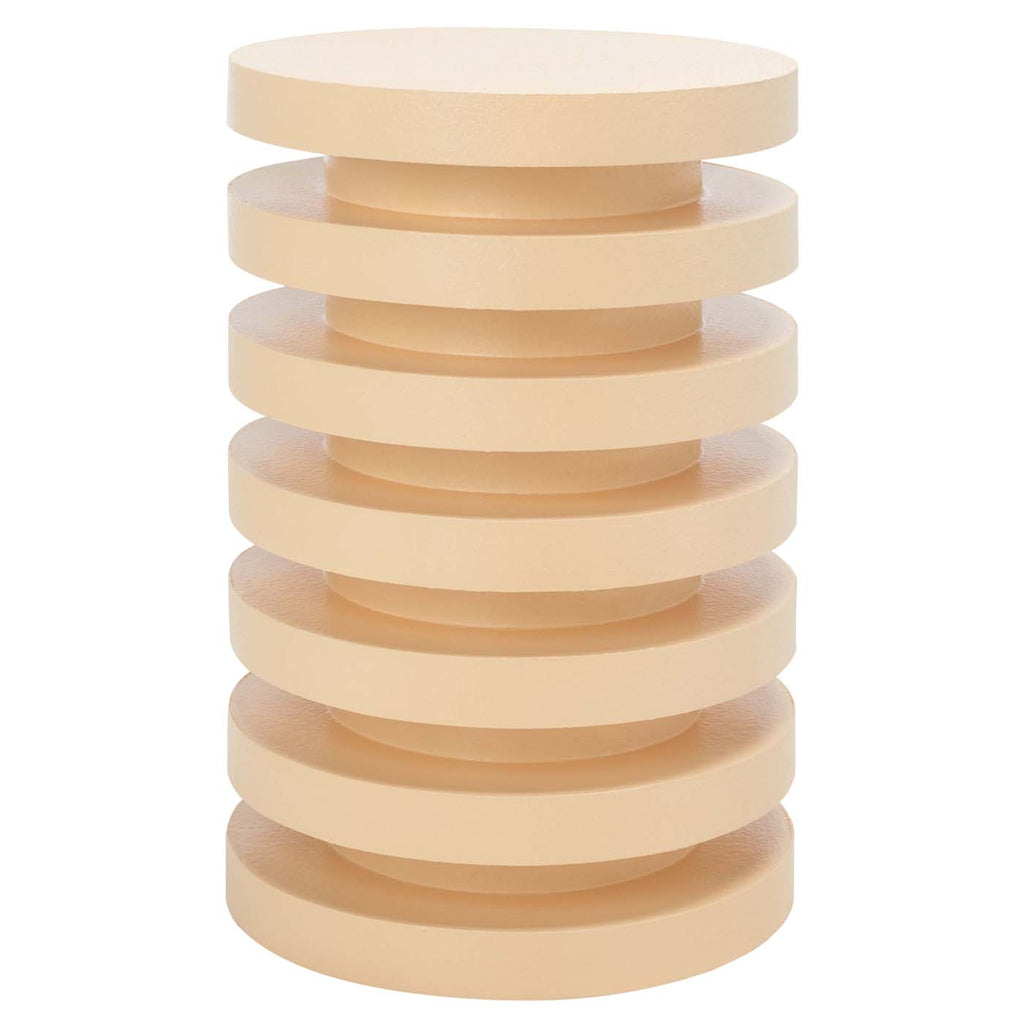 Safavieh Kaysar Accent Table - Creme