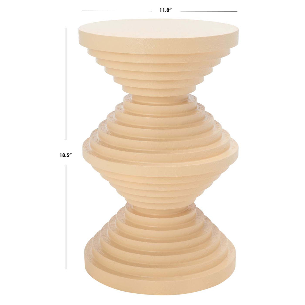 Safavieh Glynn Accent Table - Creme