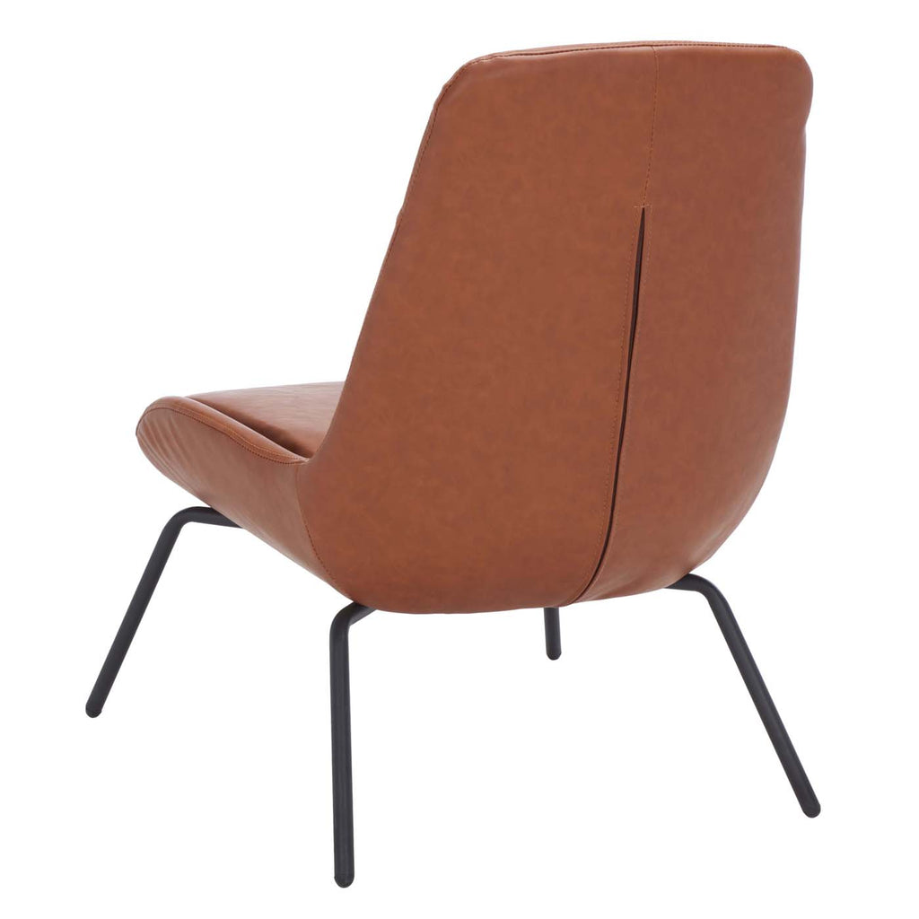 Safavieh Bridger Accent Chair - Cognac