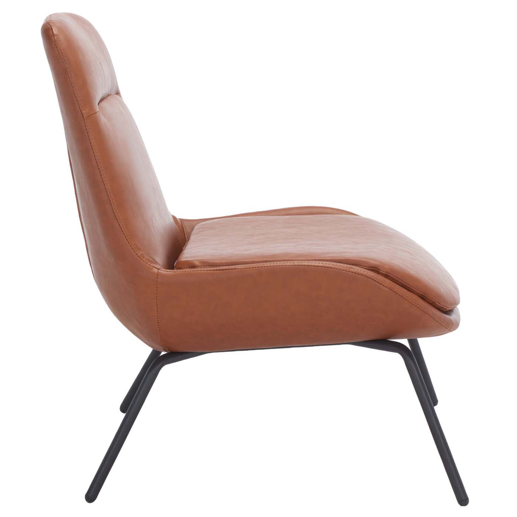 Safavieh Bridger Accent Chair - Cognac