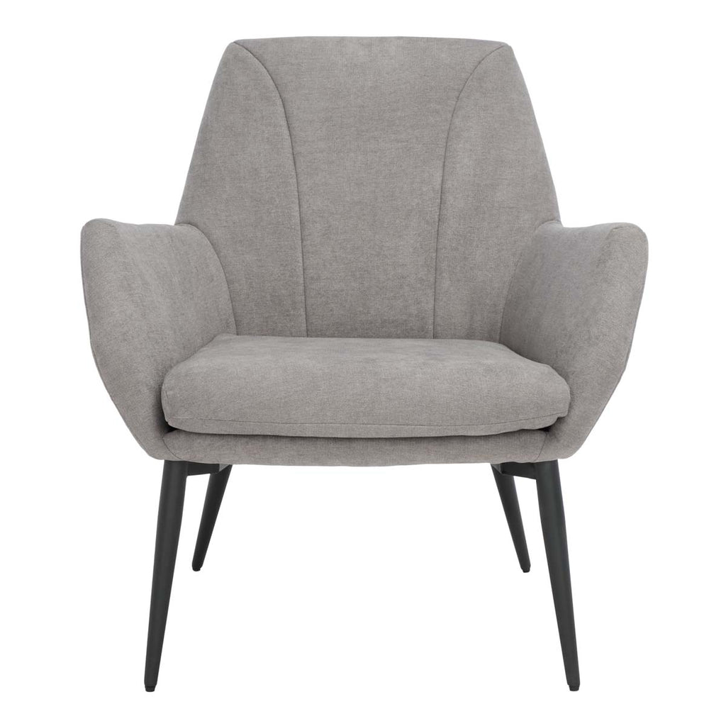 Safavieh Auggie Arm Chair - Grey / Black