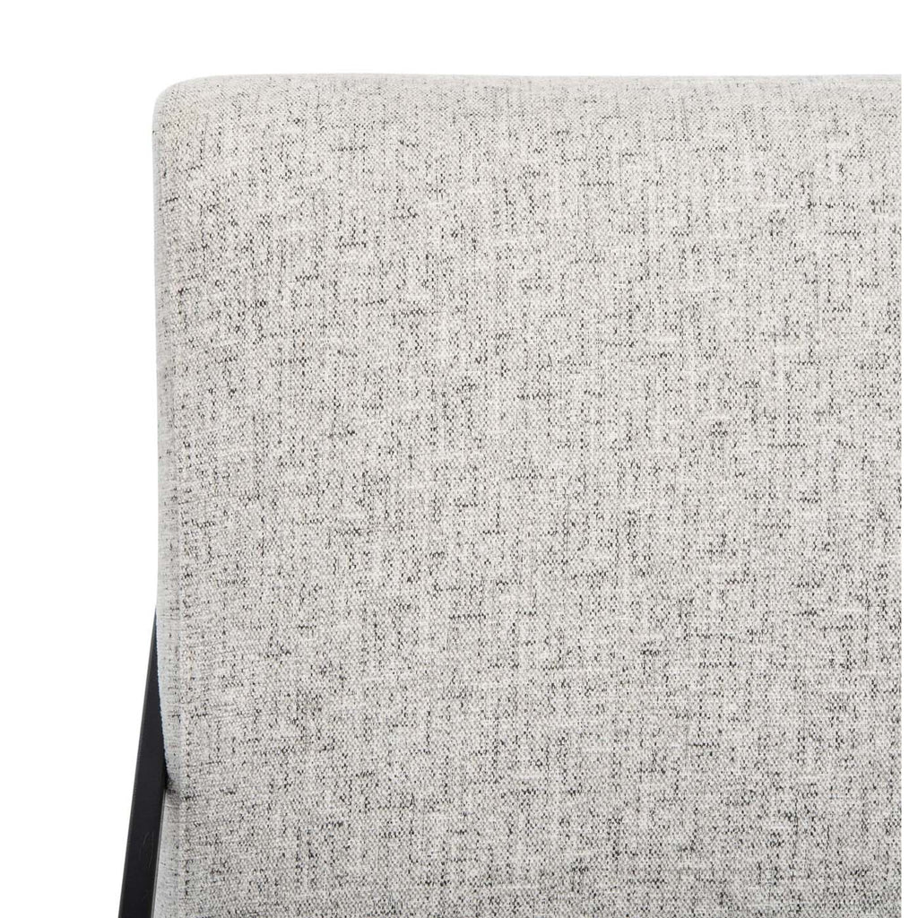 Safavieh Atheris Arm Chair - Light Grey / Black