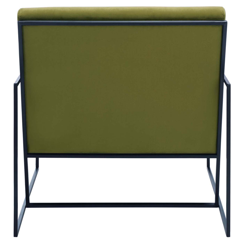 Safavieh Atheris Arm Chair - Green / Black