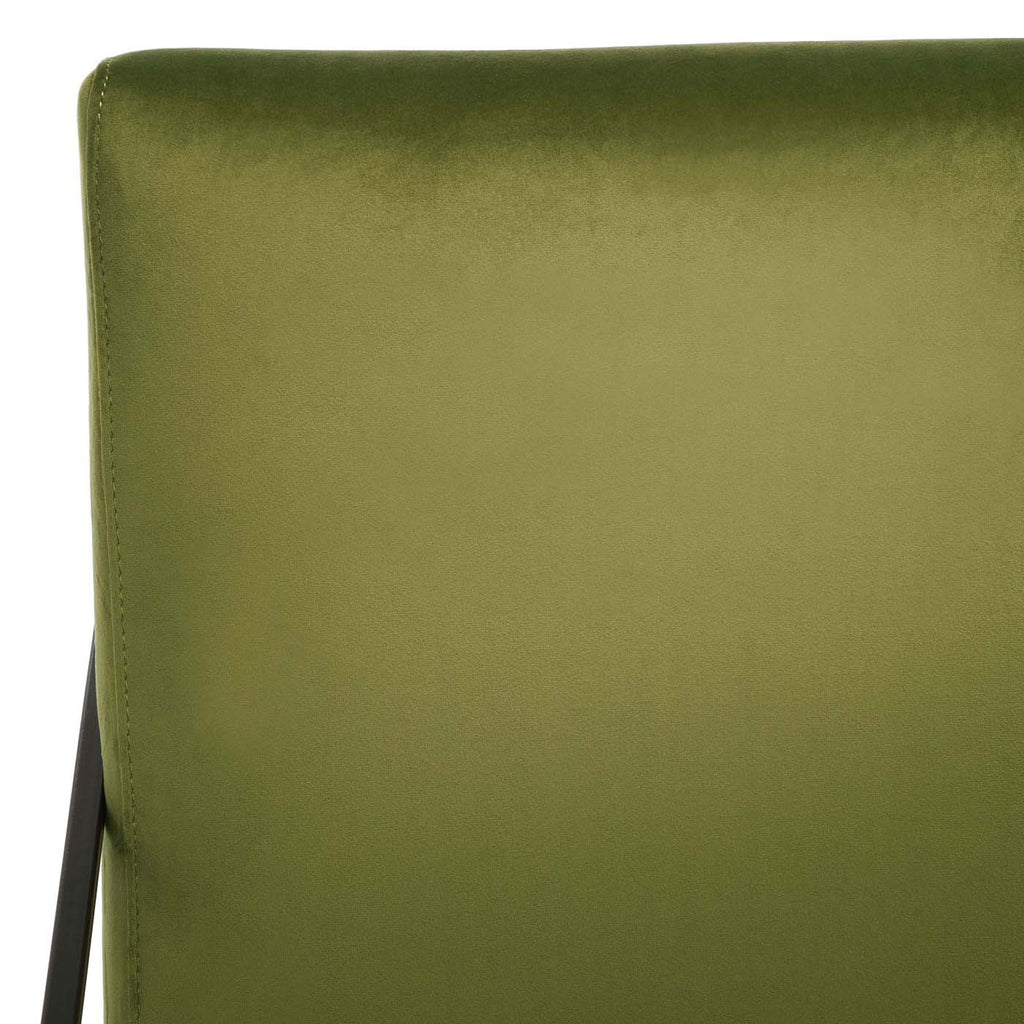 Safavieh Atheris Arm Chair - Green / Black