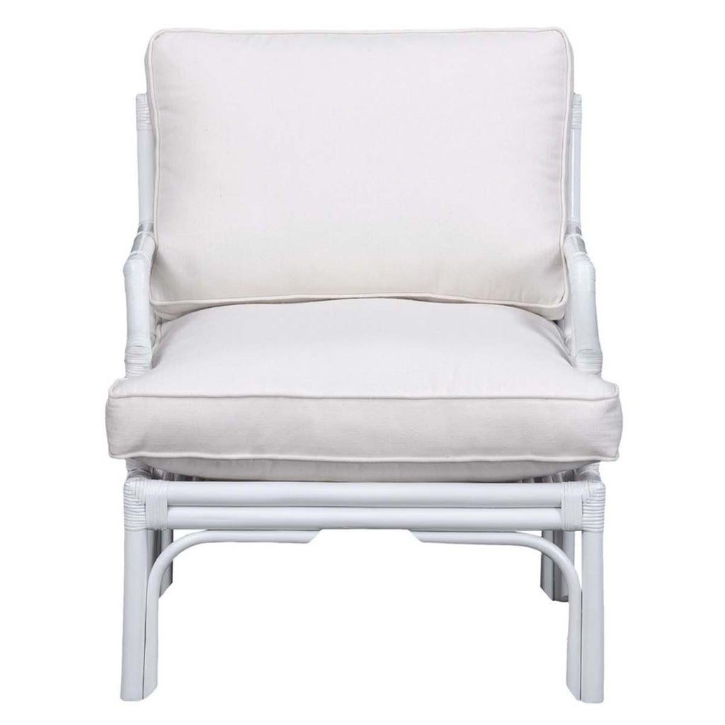 Safavieh Kazumi Accent Chair W/ Cushion - White