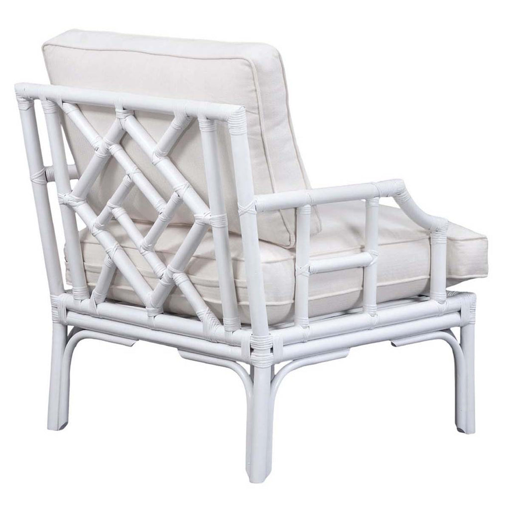 Safavieh Kazumi Accent Chair W/ Cushion - White