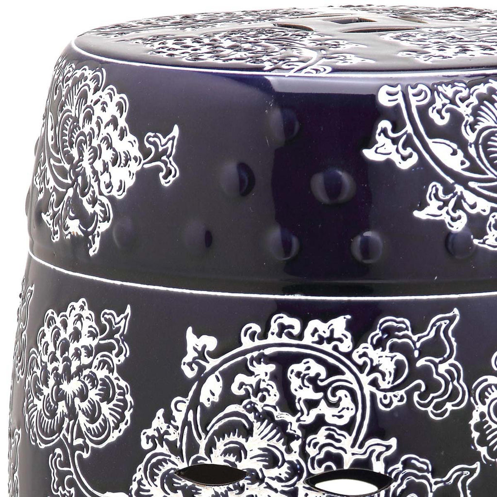 Safavieh Midnight Flower Garden Stool