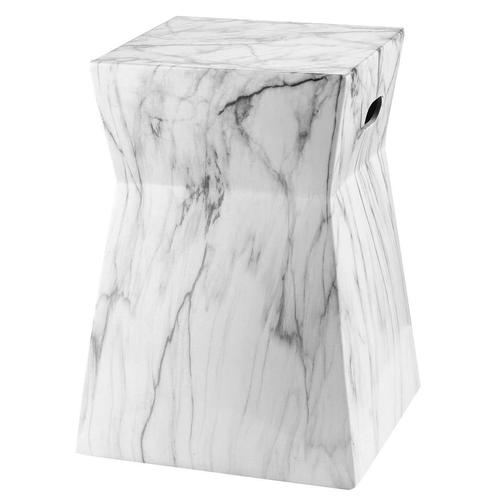 Safavieh Artesia Marble Garden Stool