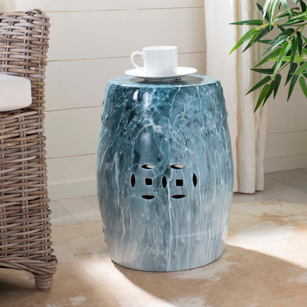 Safavieh Gilroy Marble Garden Stool