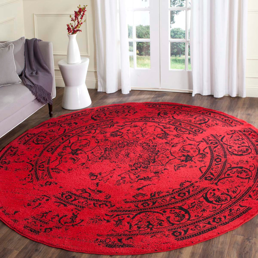 Safavieh Adirondack Rug Collection ADR101F - Red / Black