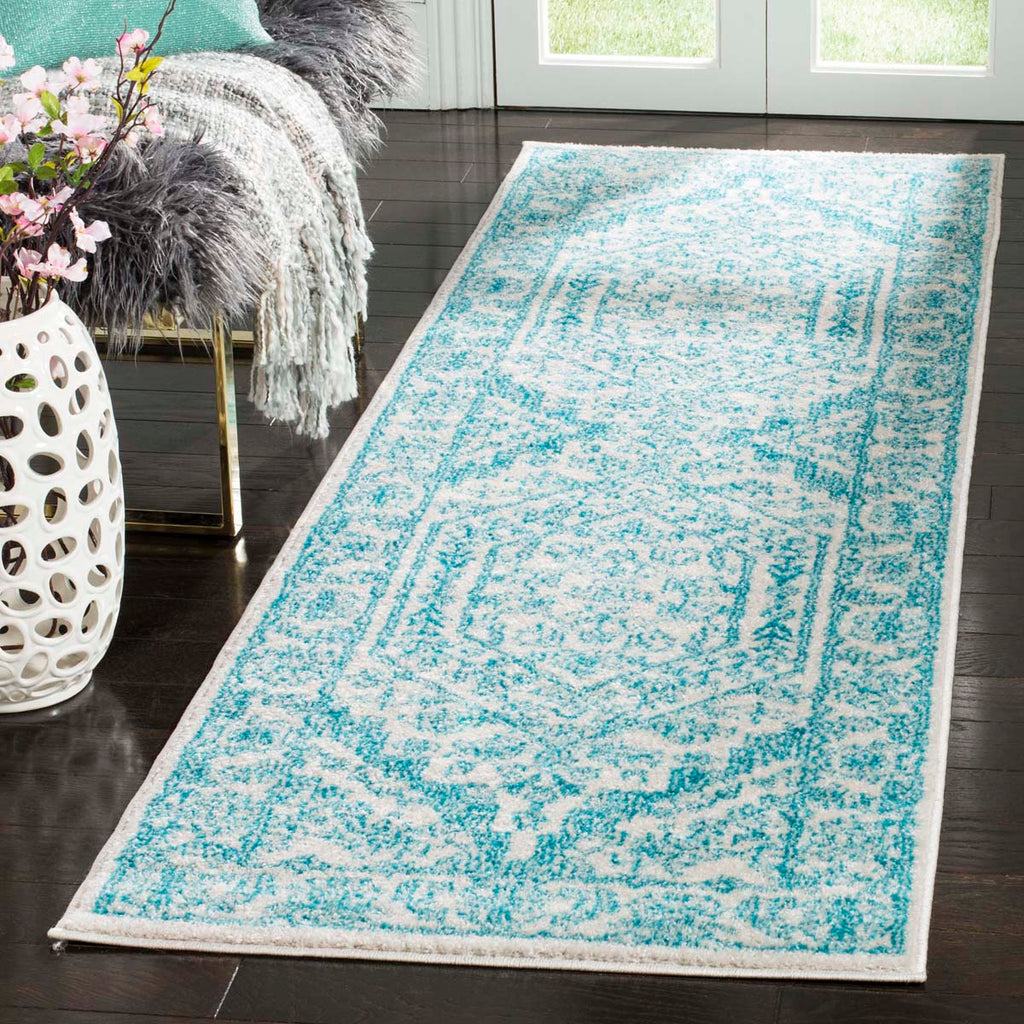 Safavieh Adirondack Rug Collection ADR108G - Ivory / Teal