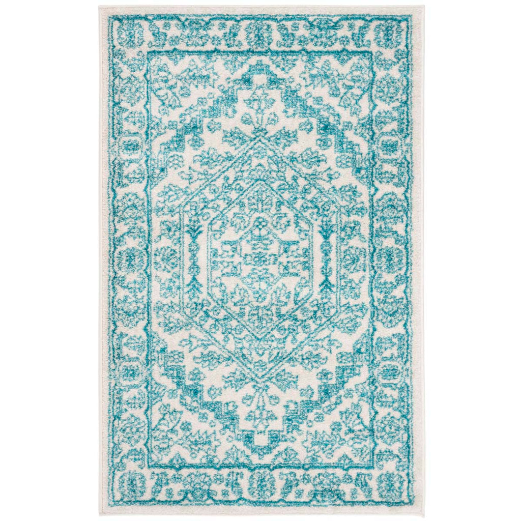 Safavieh Adirondack Rug Collection ADR108G - Ivory / Teal