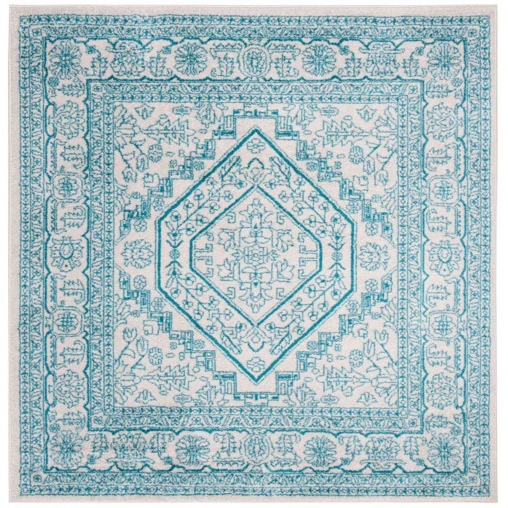 Safavieh Adirondack Rug Collection ADR108G - Ivory / Teal