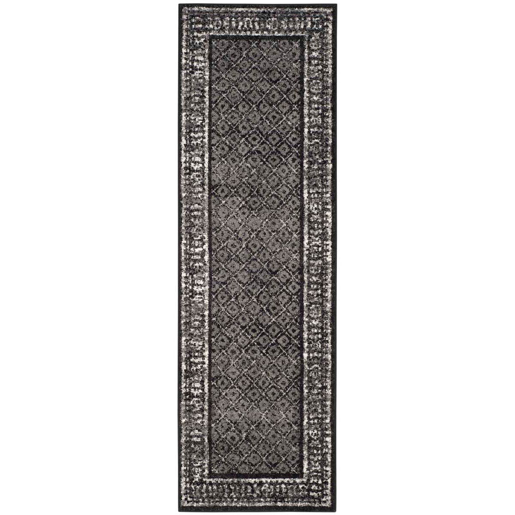 Safavieh Adirondack Rug Collection ADR110A - Black / Silver