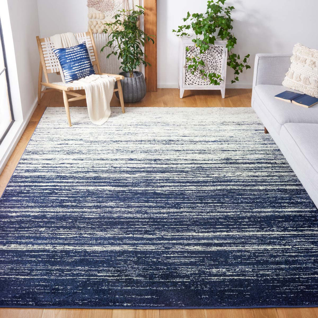 Safavieh Adirondack Rug Collection ADR113N - Navy / Ivory