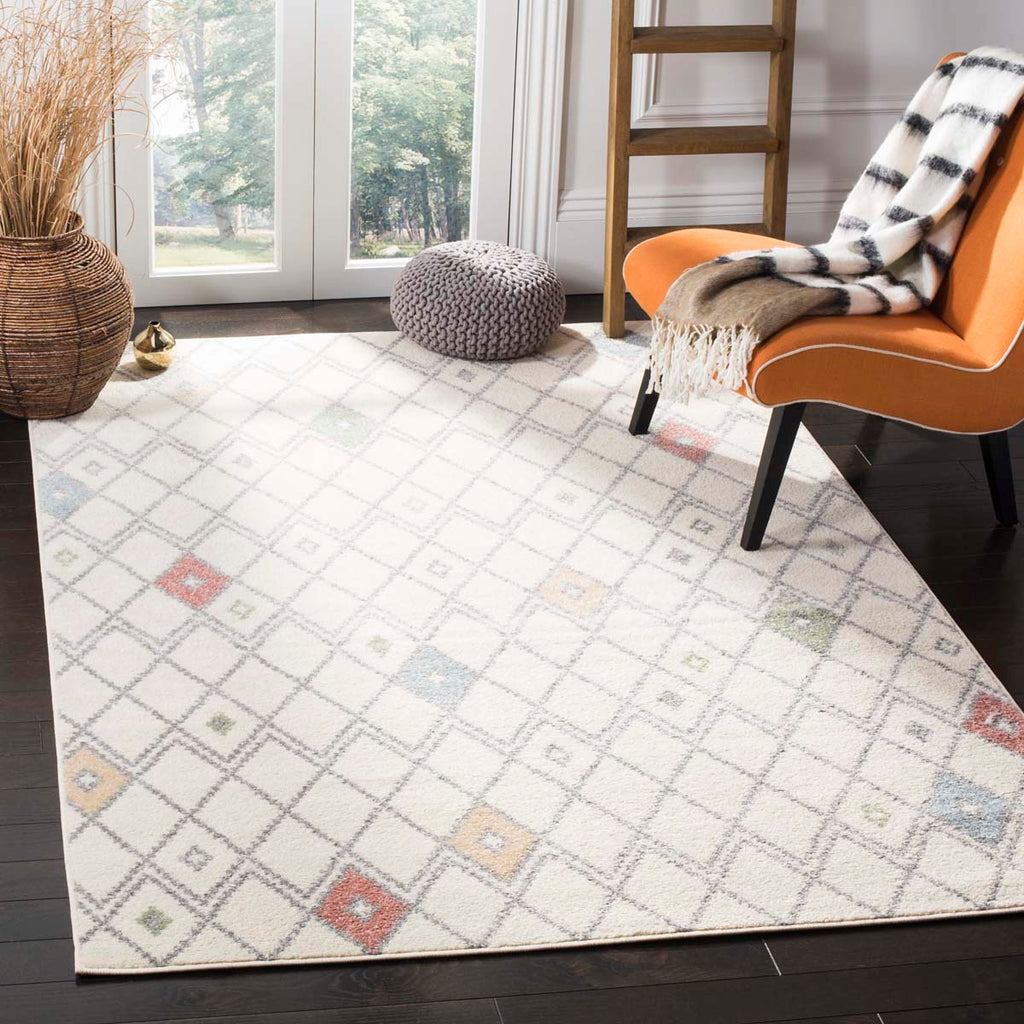 Safavieh Adirondack Rug Collection ADR132C - Ivory / Multi