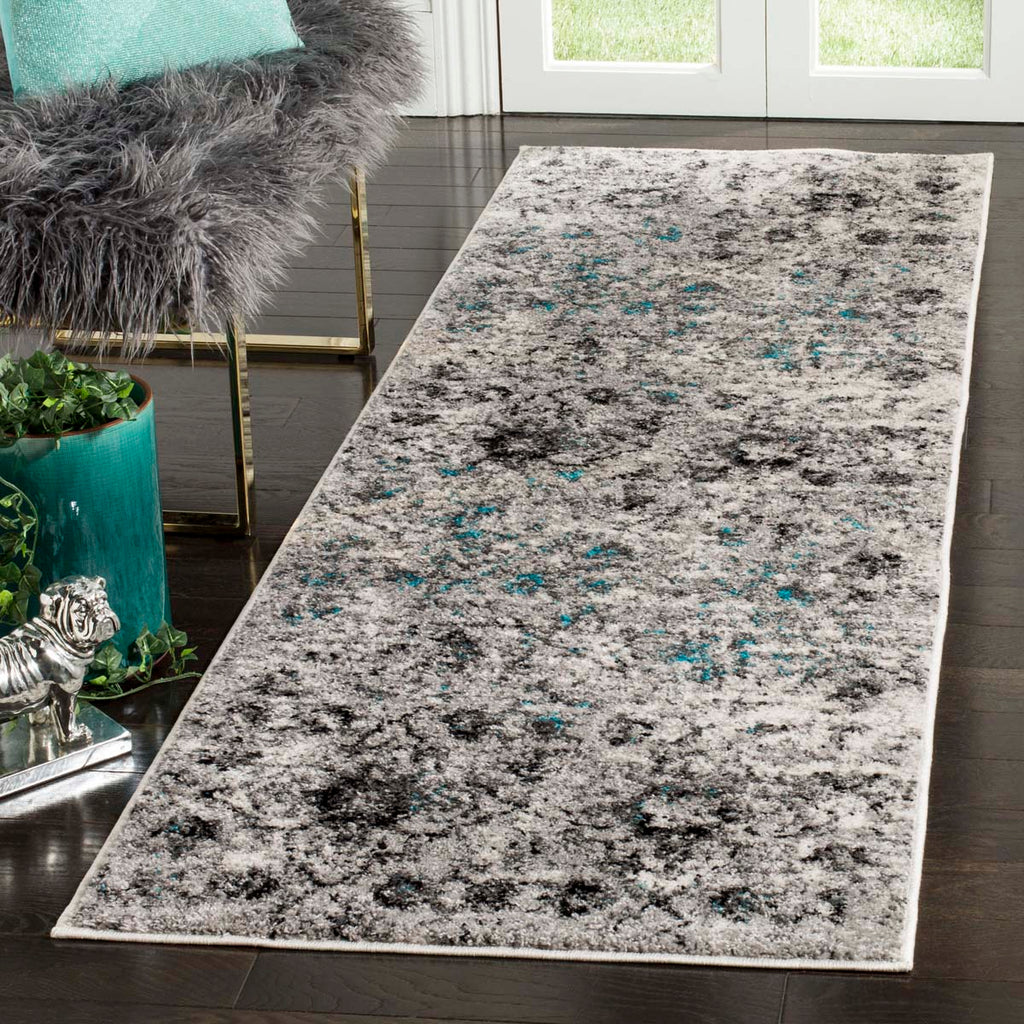 Safavieh Adirondack Rug Collection ADR135C - Grey / Black