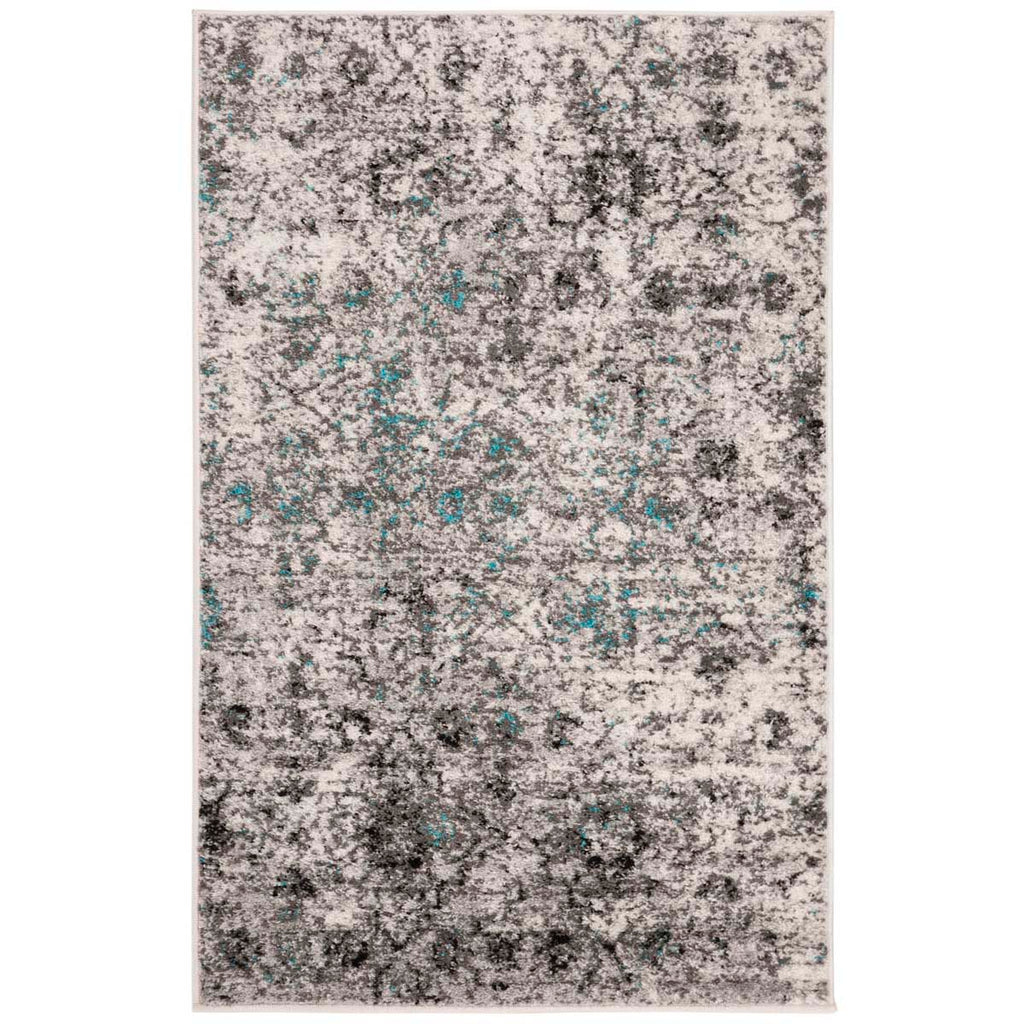 Safavieh Adirondack Rug Collection ADR135C - Grey / Black