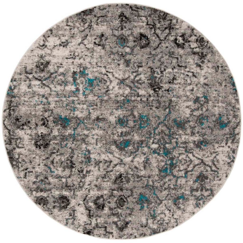 Safavieh Adirondack Rug Collection ADR135C - Grey / Black