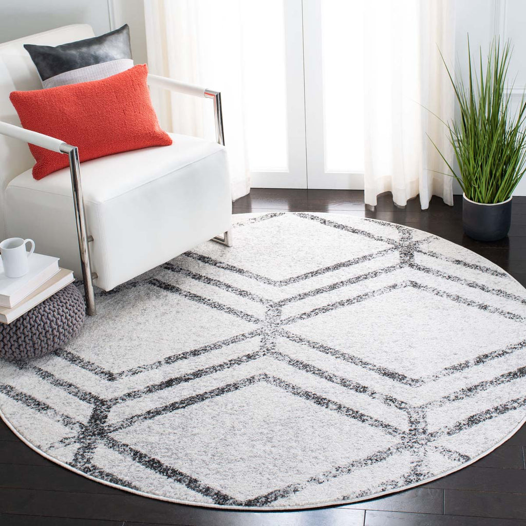 Safavieh Adirondack Rug Collection ADR253A - Ivory / Grey