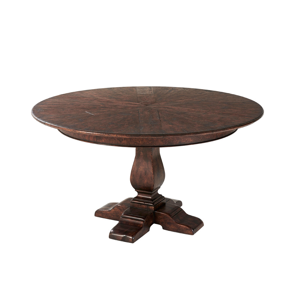 Victory Oak Jupe Dining Table | Theodore Alexander - AL54037