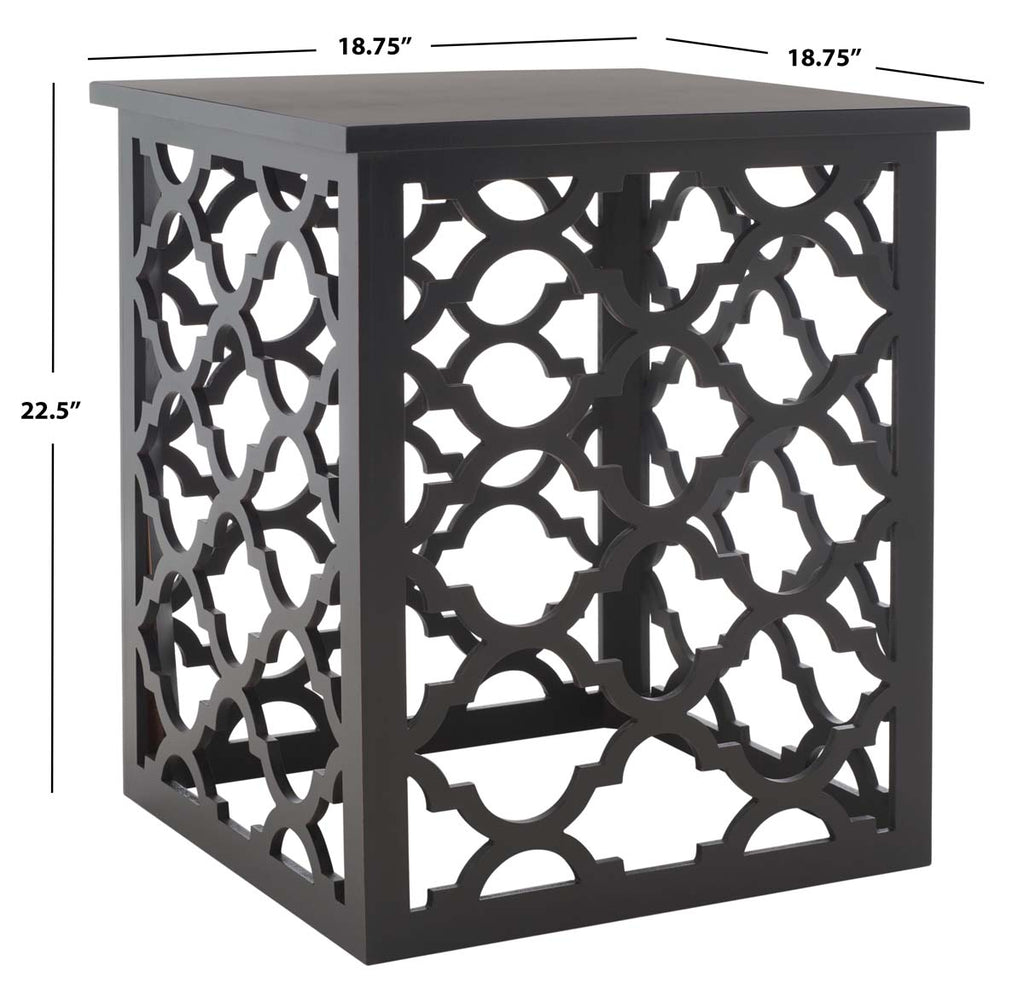 Safavieh Lonny End Table - Black