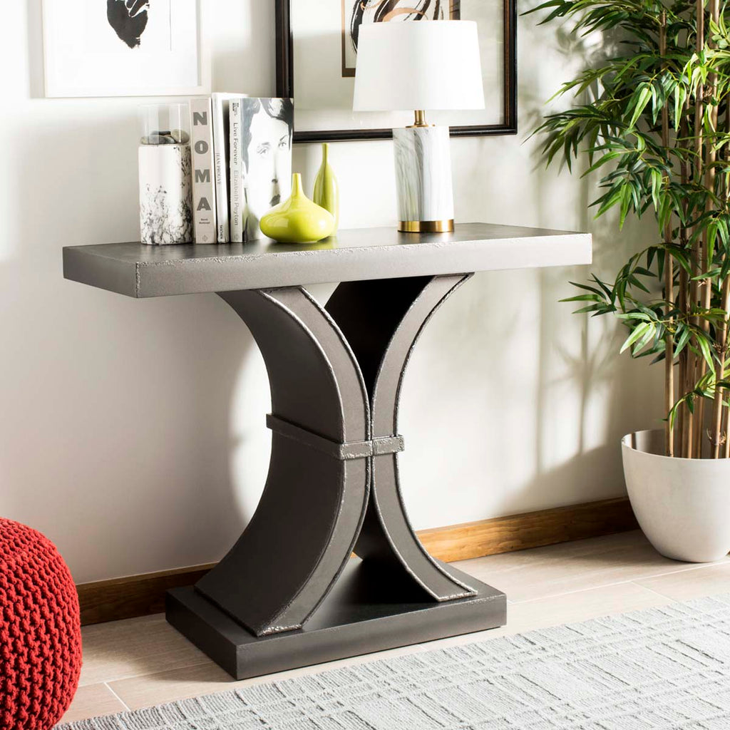 Safavieh Dryden Console - Distressed Black