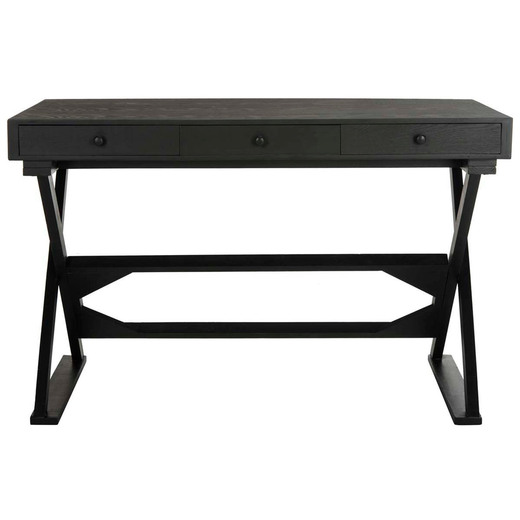 Safavieh Gilbert Desk - Weathered Black