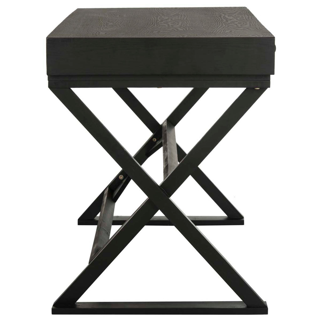 Safavieh Gilbert Desk - Weathered Black