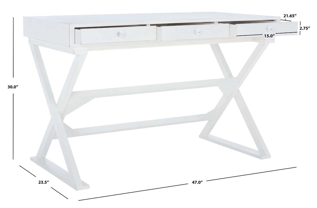 Safavieh Gilbert Desk - White