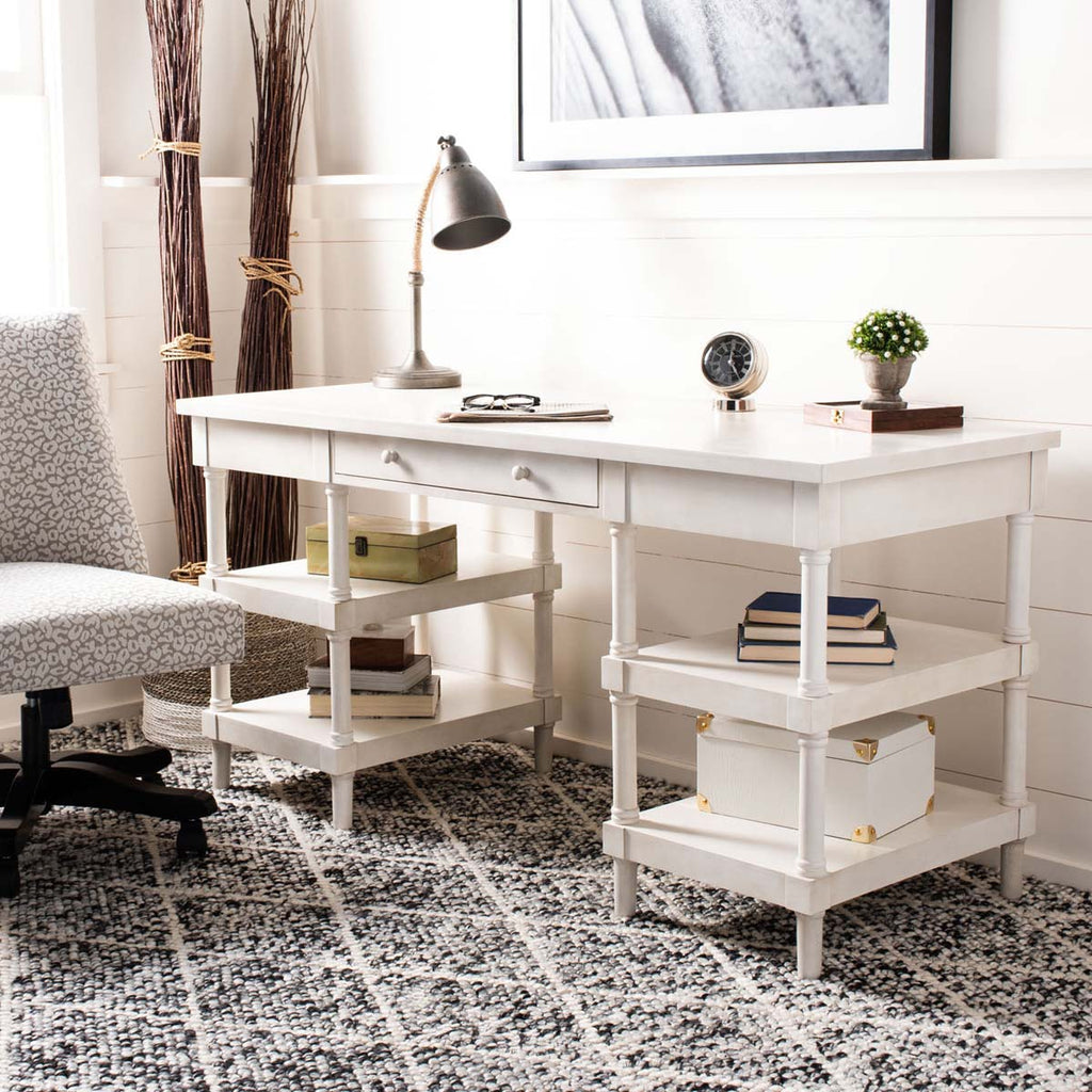 Safavieh Dixon Desk - White Washed